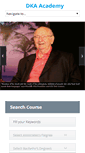 Mobile Screenshot of dkacademy.us